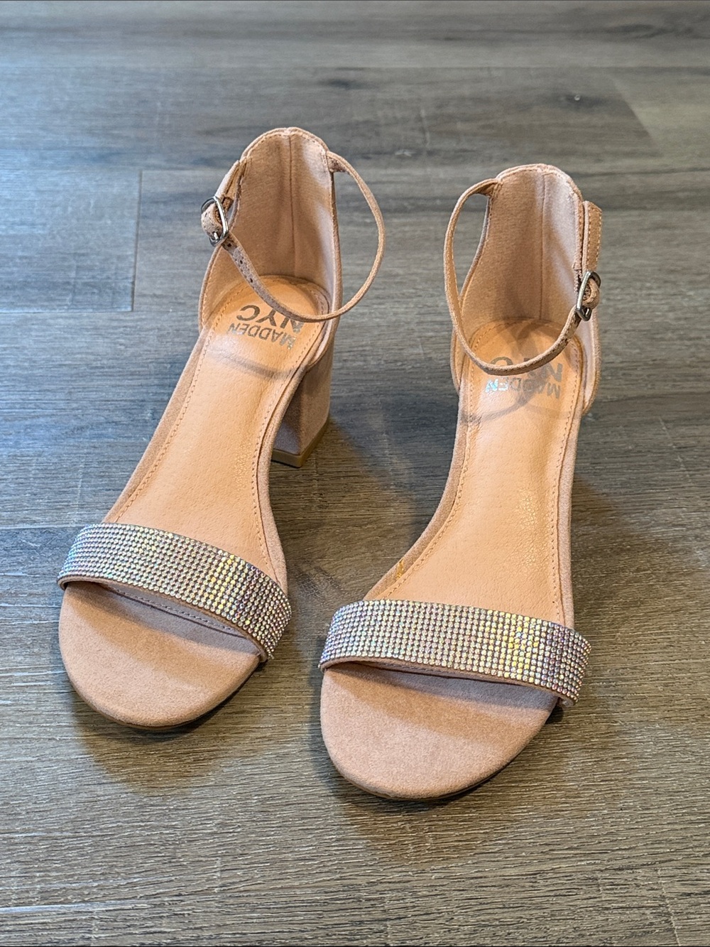 Madden NYC Sparkle Heels